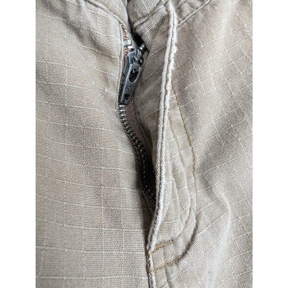 SO Capris Pants Juniors 11 Brown Cropped Studded Pockets Casual Cotton Y2K - Picture 9 of 14